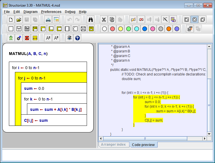 Code-Vorschau (Release 3.30)