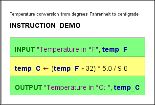 Fahrenheit-Celsius-Umrechnung