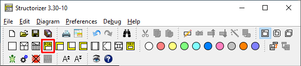Symbol "FOR-Schleife" im DIN-Modus